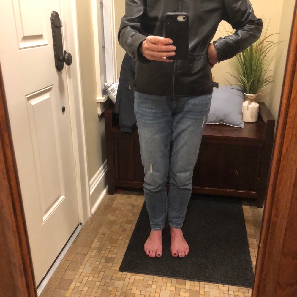 Ralph Lauren Genuine Black Leather Jacket